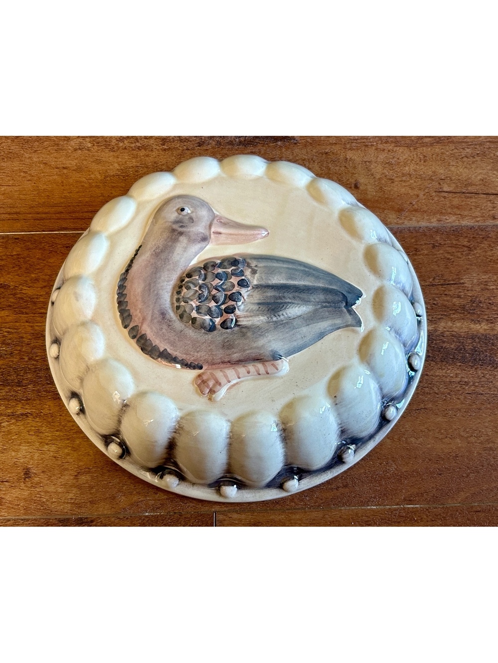 Vintage Italian Ceramic Duck Mold Dish by Marco e Cristina